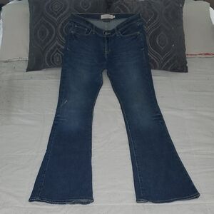 Abercrombie & Fitch Dark Blue Flare Jeans